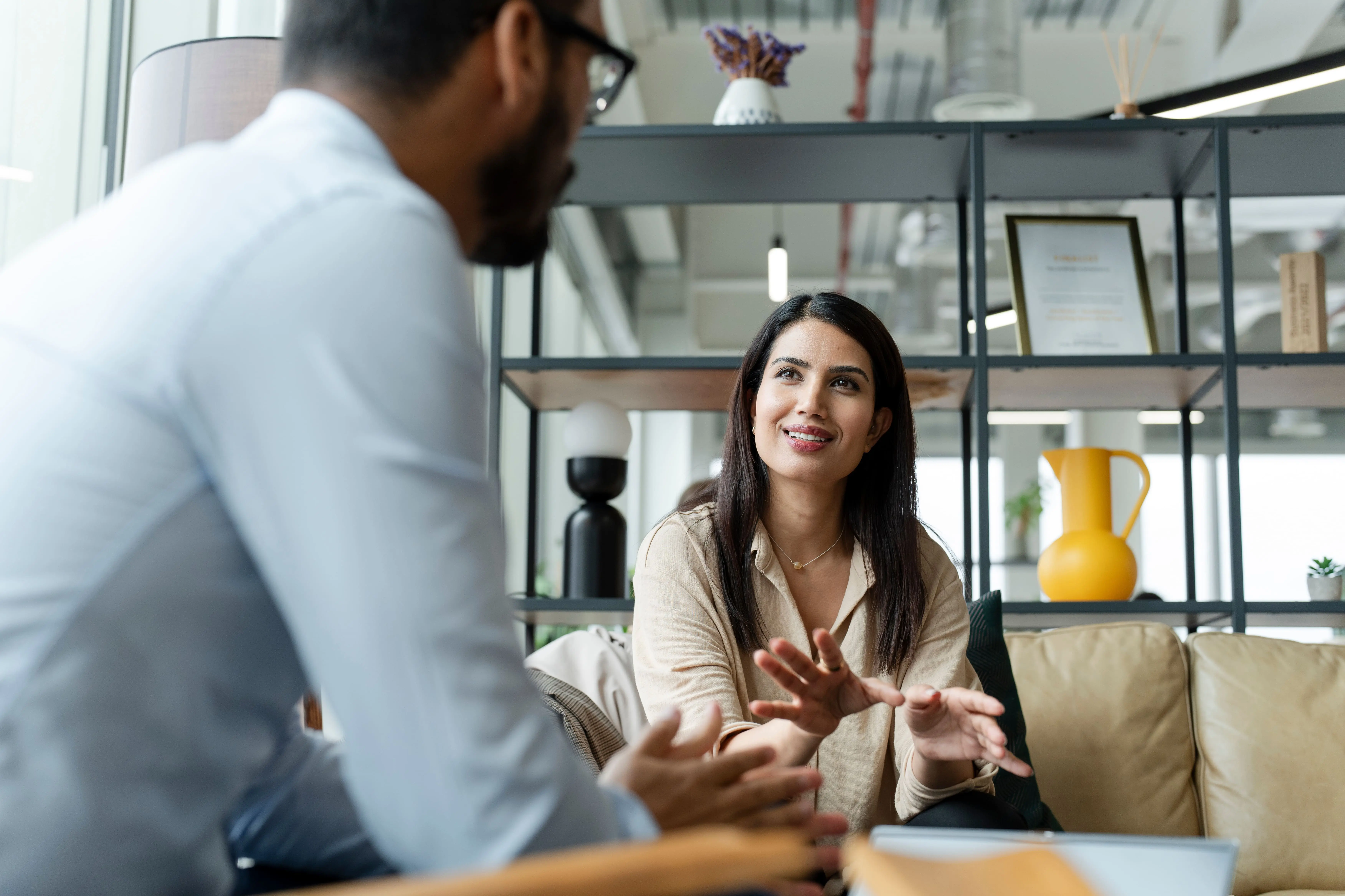 Corporate travel managers booking accommodation for group stays