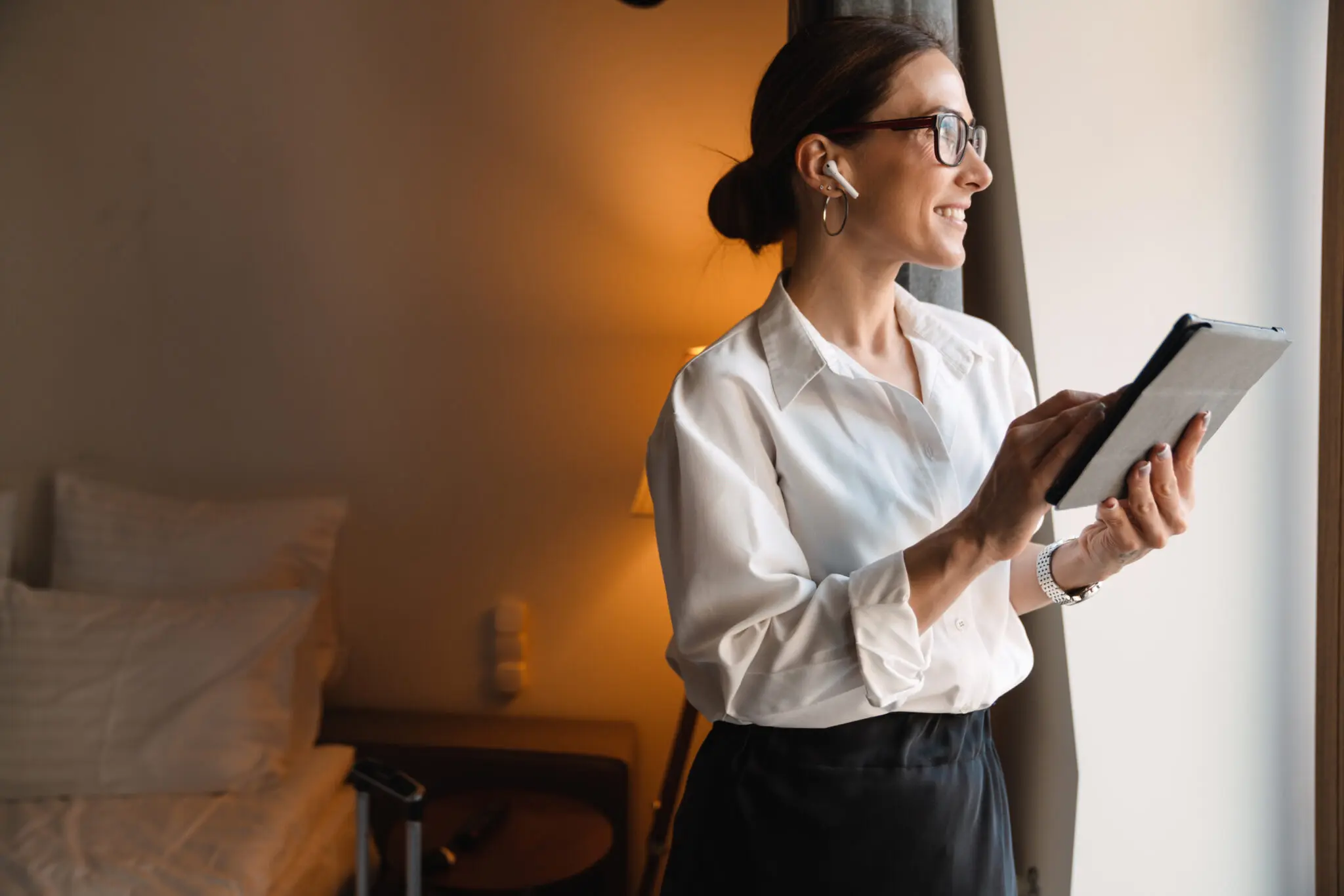 Self-catering serviced apartment in Victoria for a visiting professor