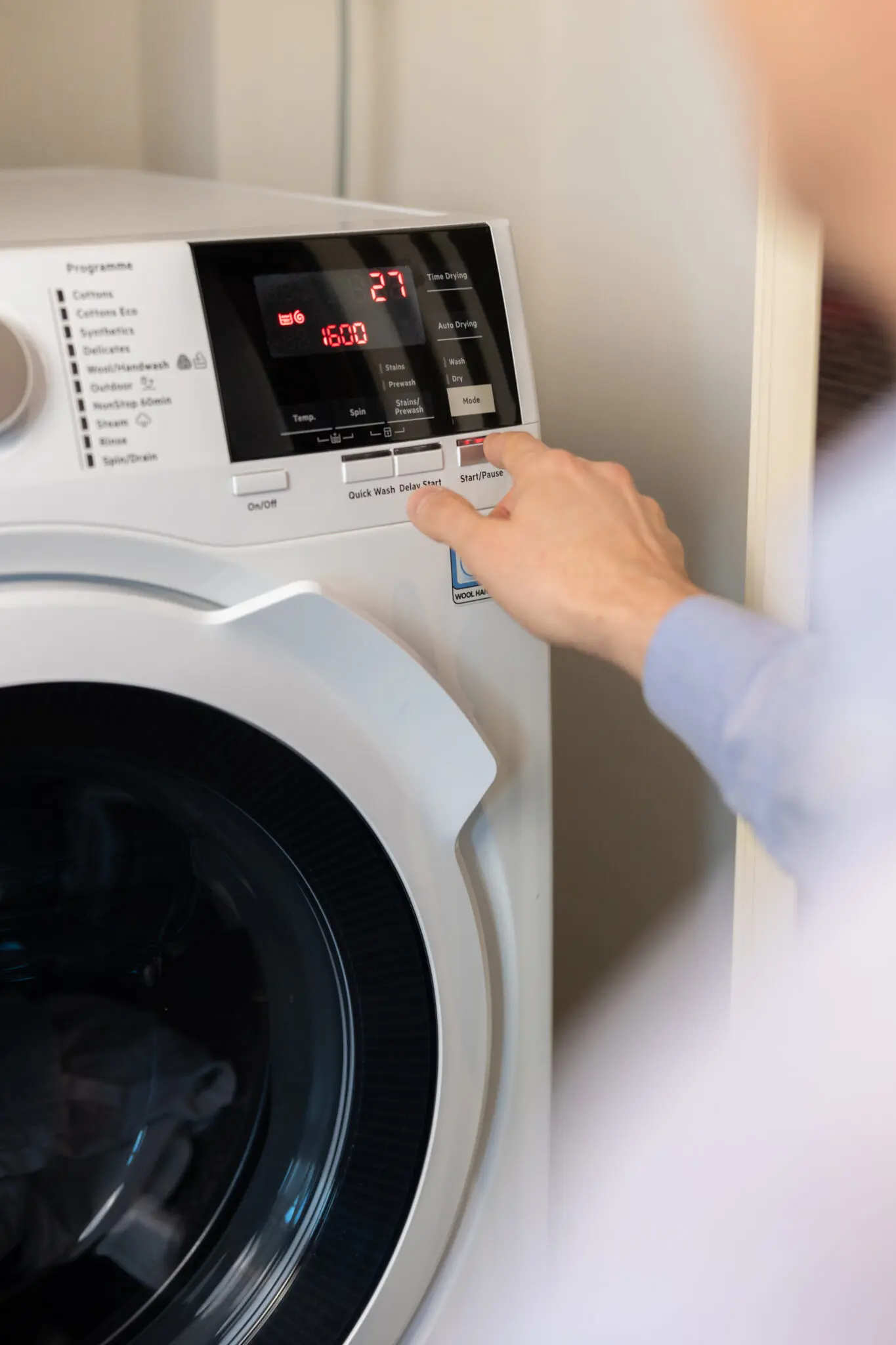 Laundry facilities in corporate serviced apartments