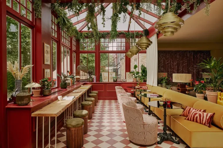 Coworking space at Ember Locke aparthotel