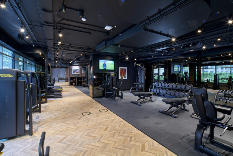 Gym at Bloom Apartments