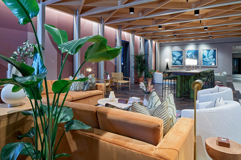 Guest Lounge at Author Apartments
