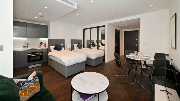 Studio Apartment at Access Royal Mint Apartments